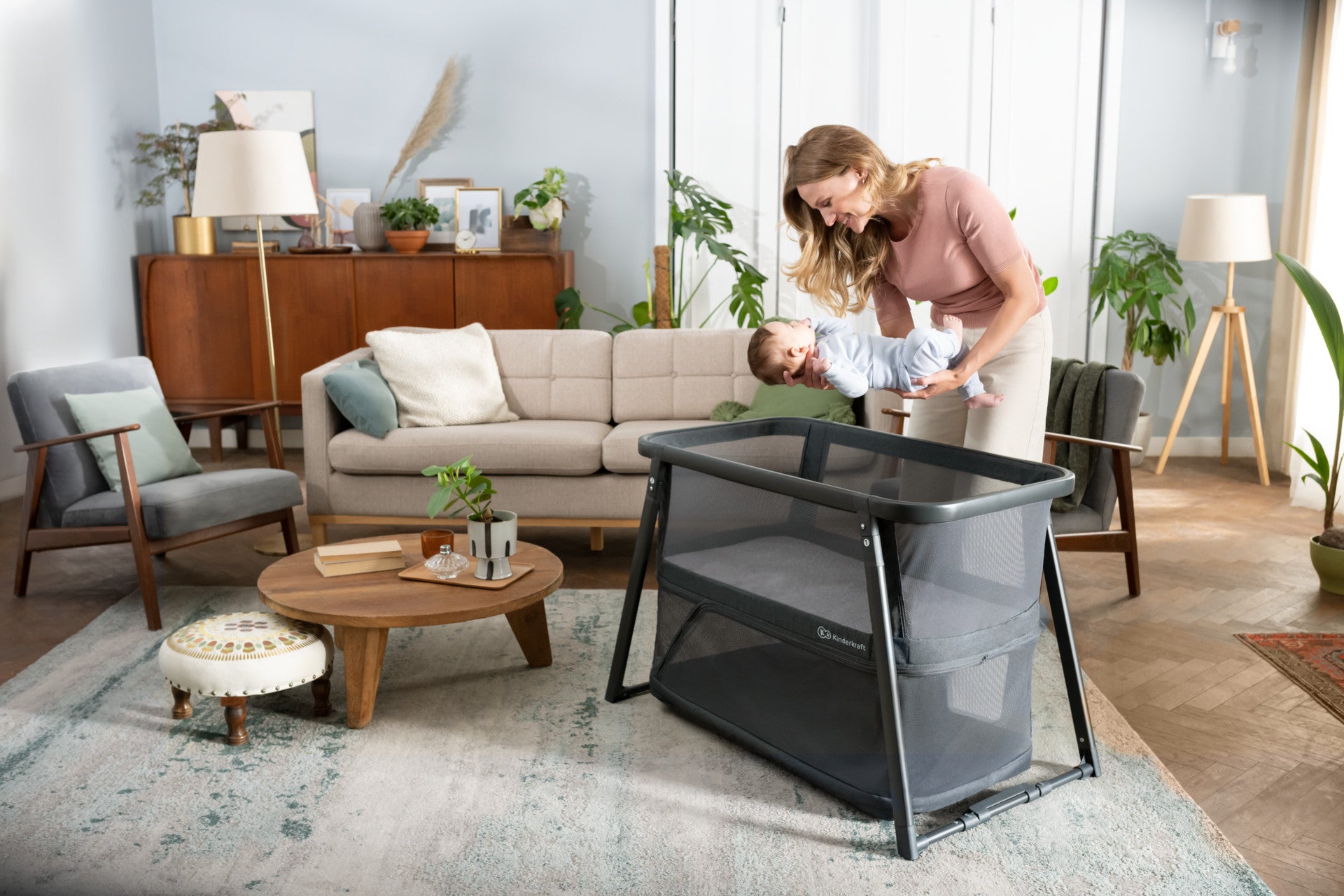 Бебешка Кошара Kinderkraft 4 В 1 Sofi Plus --- BebeMama