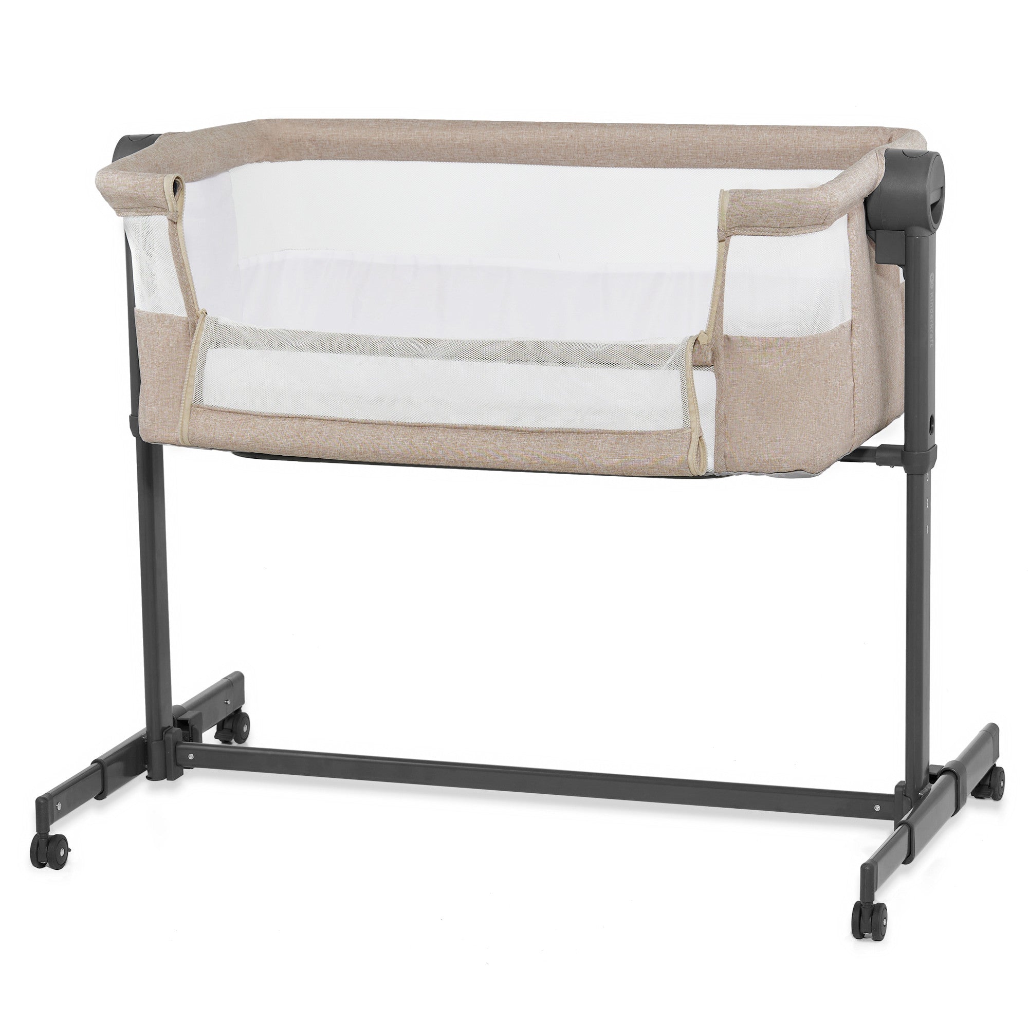 Бебешка Кошара Kinderkraft Neste Up 2, Бежова --- BebeMama
