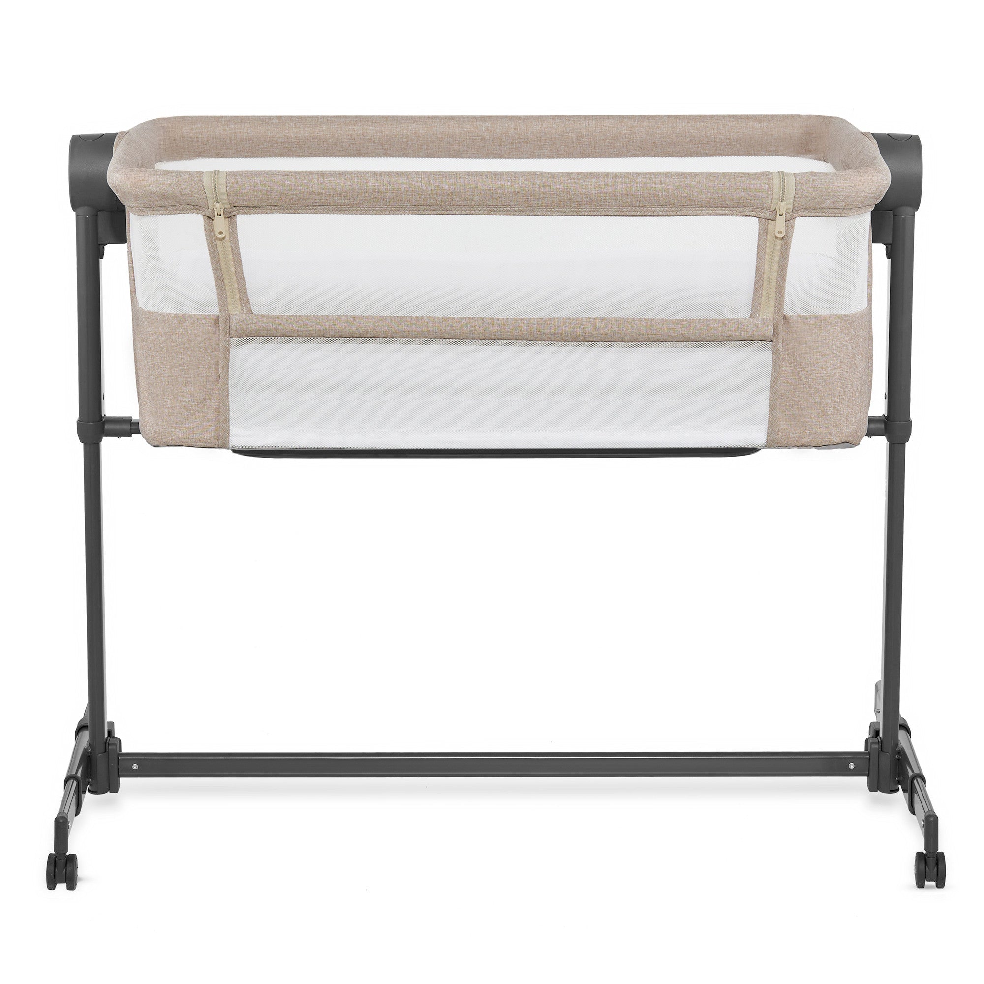 Бебешка Кошара Kinderkraft Neste Up 2, Бежова --- BebeMama