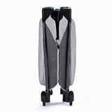 Бебешка преносима кошара KinderKraft LEODY 2022 Сива --- BebeMama