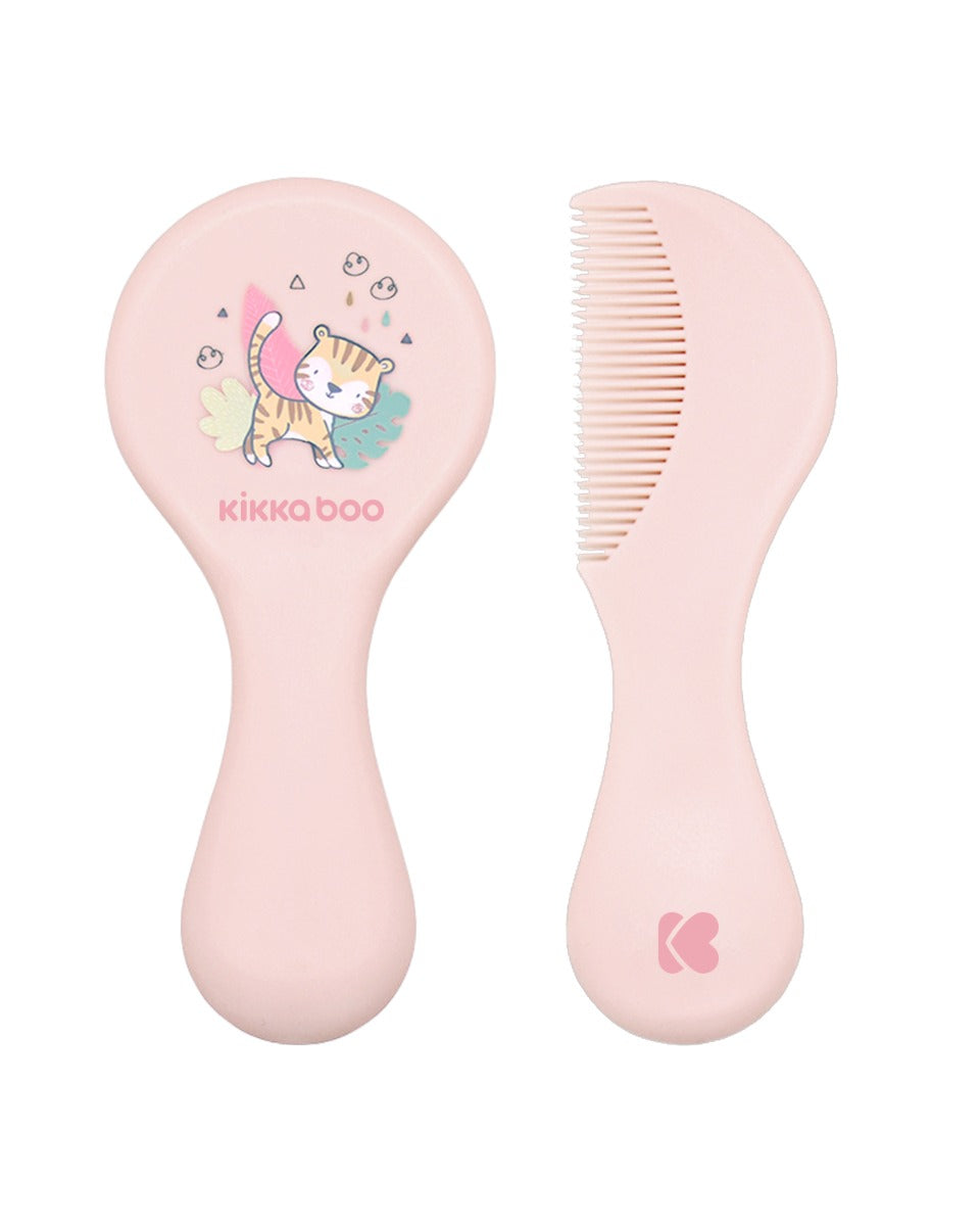 Гребен И Четка Savanna Pink --- BebeMama