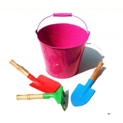 Метална Кофичка С Лопатки И Търмъче - Играчки - Smartbaby - BebeMama