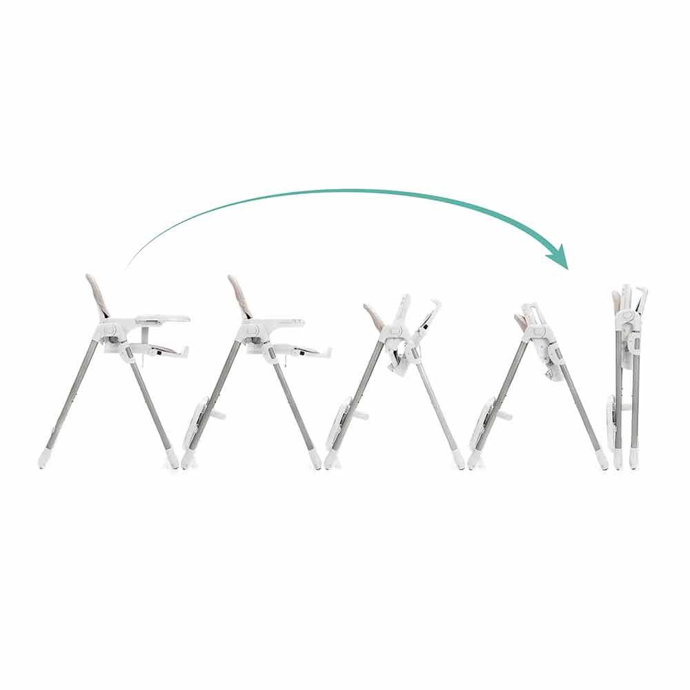 Детско Столче За Хранене Fillikid Tim - Taupe --- BebeMama