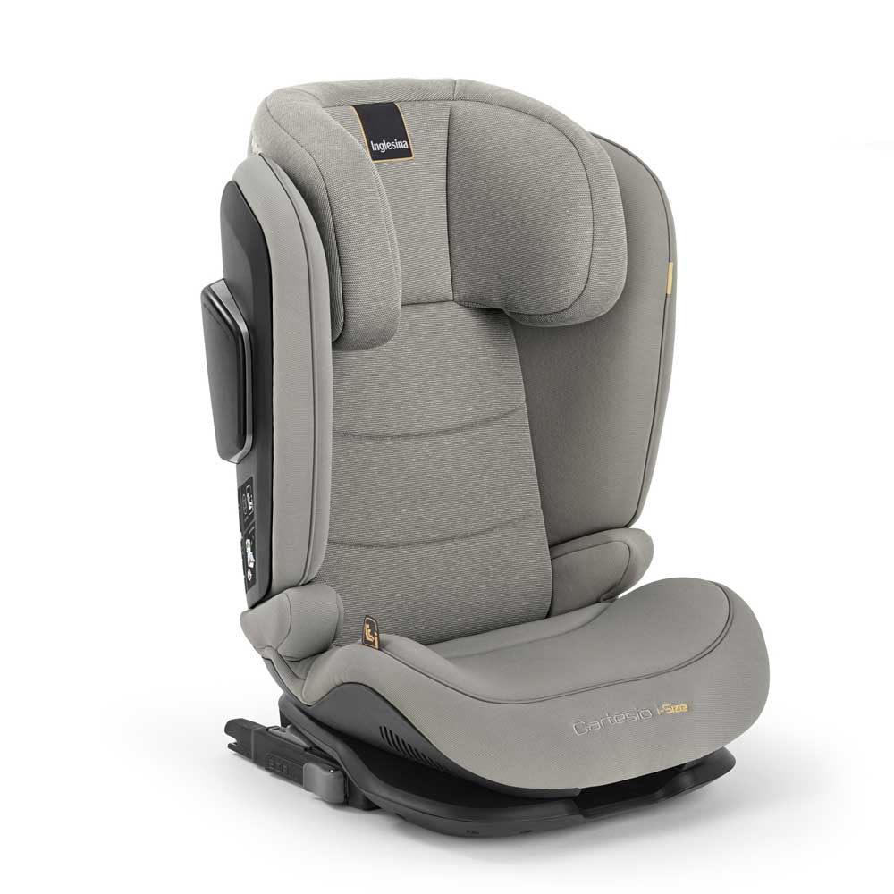 Столче За Кола (100-150 См) Inglesina Cartesio I-Size - Moon Grey - Група 1/2/3 (9-36Кг) - Inglesina - BebeMama