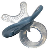 Чесалка Залъгалка Nuvita 7003 Powder Син --- BebeMama