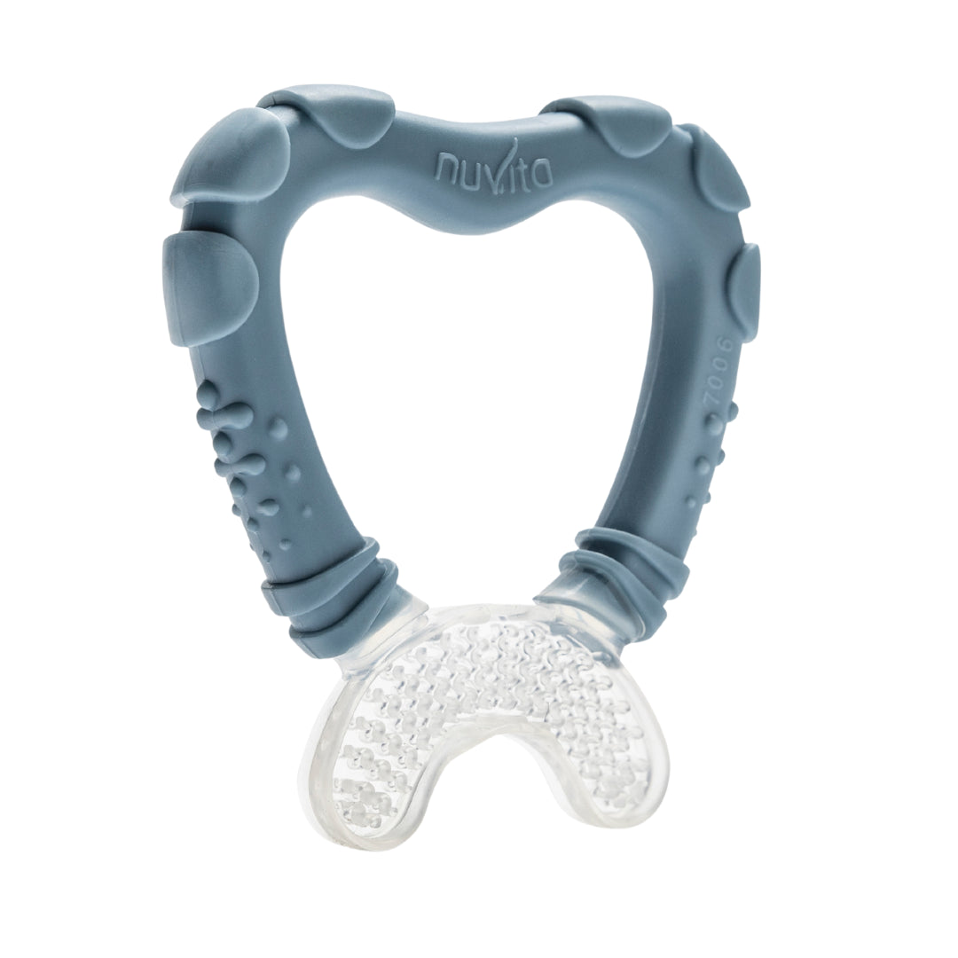 Чесалка/Гризалка Nuvita 7006 Powder Син - Гризалки И Чесалки - Nuvita - BebeMama