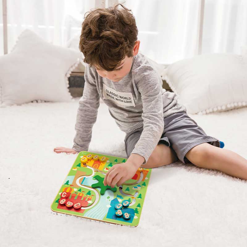 Дървен Детски Лабиринт - Замък --- BebeMama