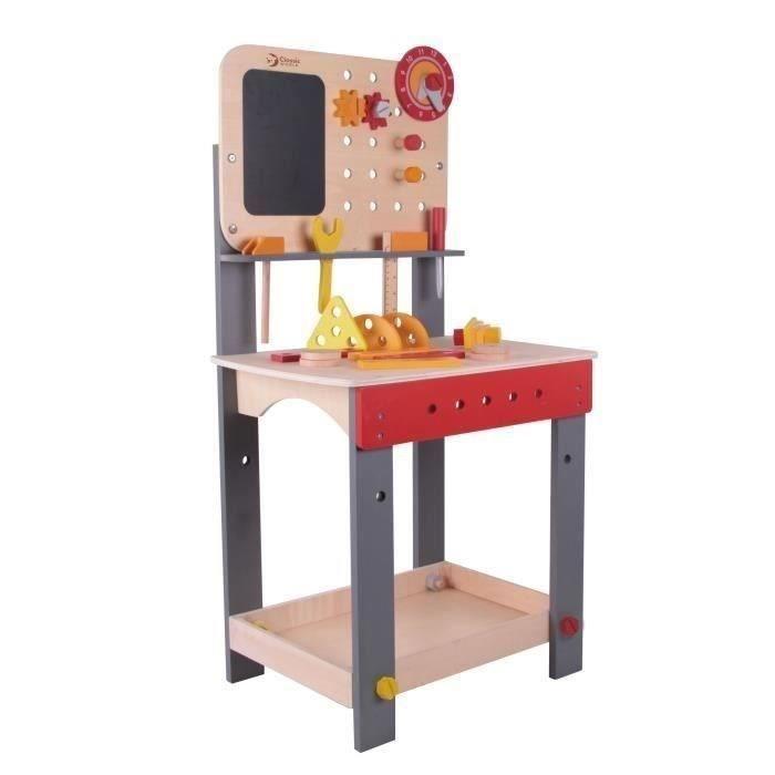 Дървена Маса С Инструменти - Работилница - Инструменти - Classic World - BebeMama