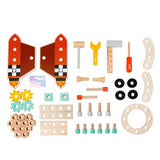 Детска Дървена Работна Маса - Ракета --- BebeMama