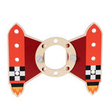 Детска Дървена Работна Маса - Ракета --- BebeMama