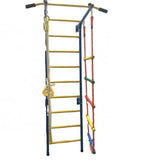 Детска Двуцветна Метална Шведска Стена С Аксесоари --- BebeMama