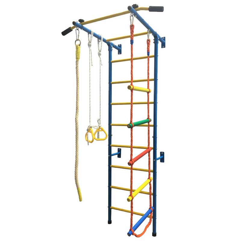 Детска Двуцветна Метална Шведска Стена С Аксесоари - Спорт И Забава - Restpro - BebeMama