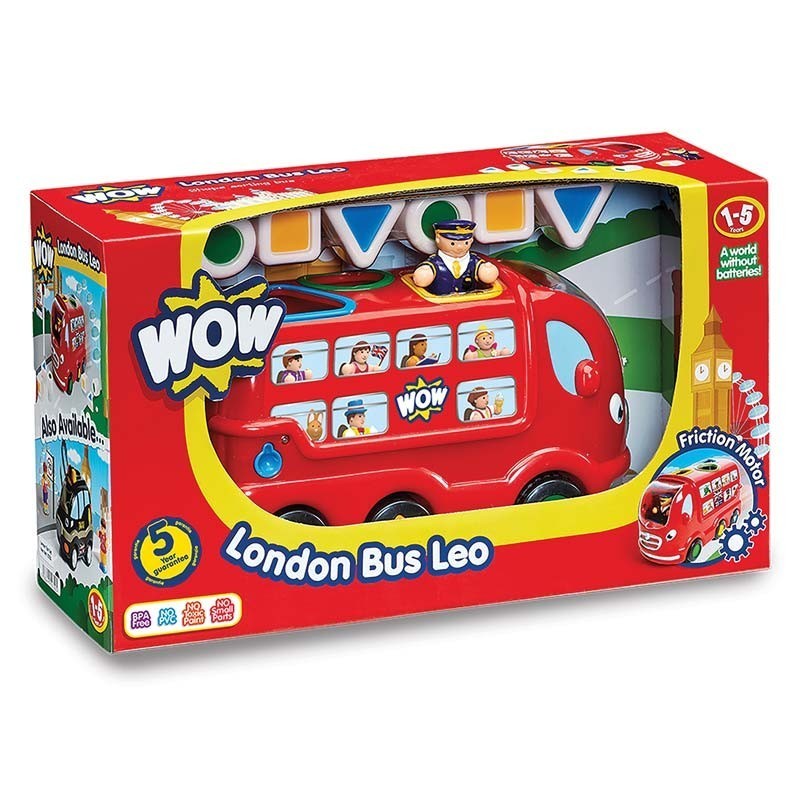 Детска Играчка - Лондонски Автобус Лео --- BebeMama