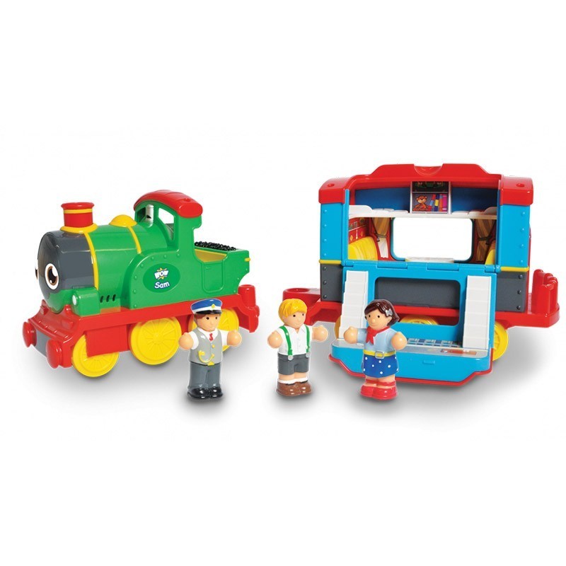 Детска Играчка - Парният Локомотив На Сам --- BebeMama