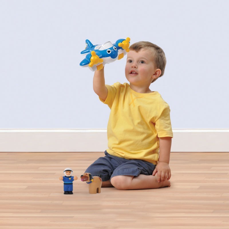 Детска Играчка - Полицейски Самолет Пийт --- BebeMama