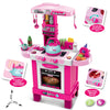 Детска индукционна кухня с чайник Buba 008-939 Розова - Кухни И Готварски Пособия - Buba - BebeMama