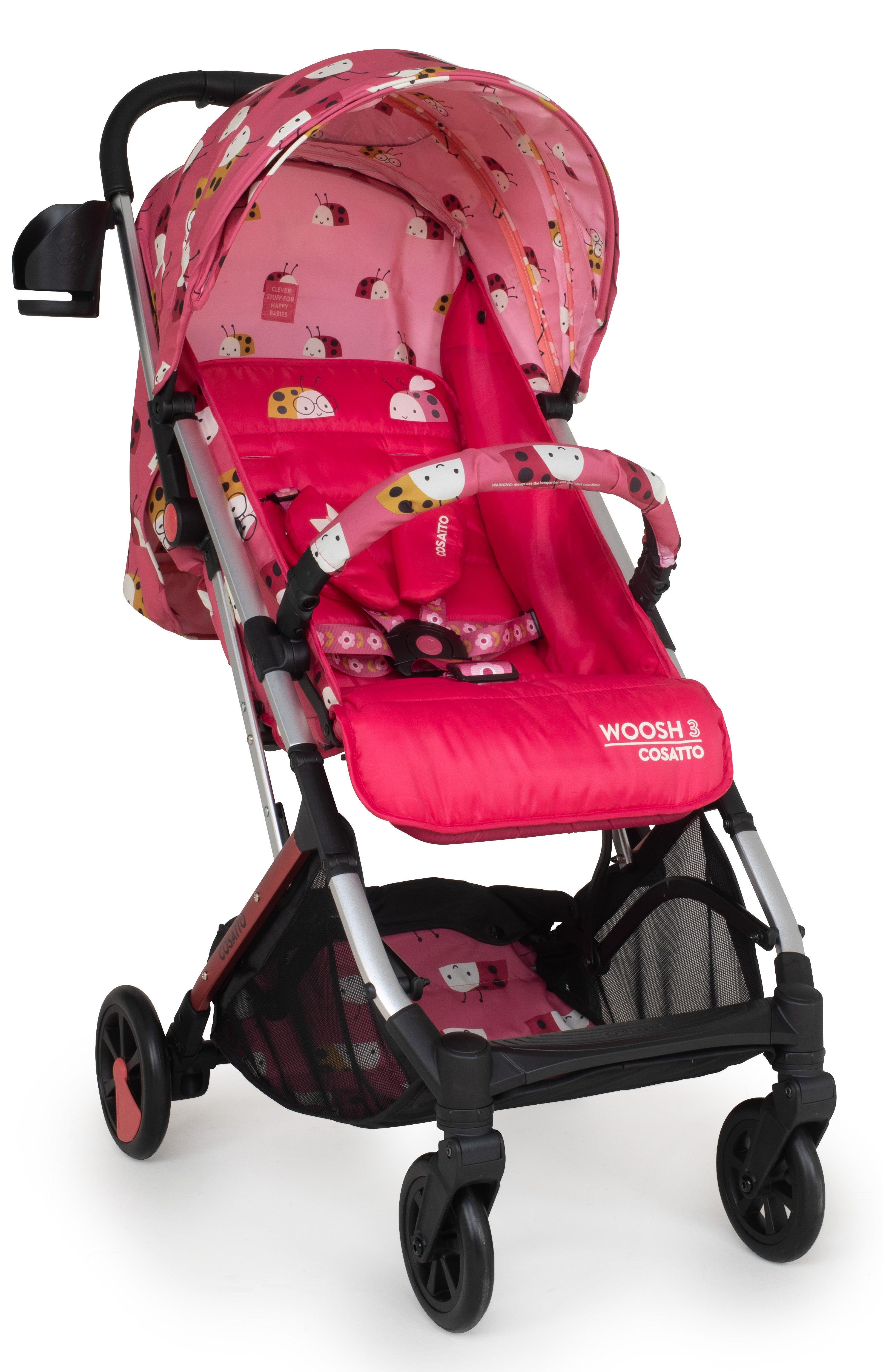 Детска количка Cosatto Woosh3 CT5053, Ladybug Ball - Летни Колички - Cosatto - BebeMama