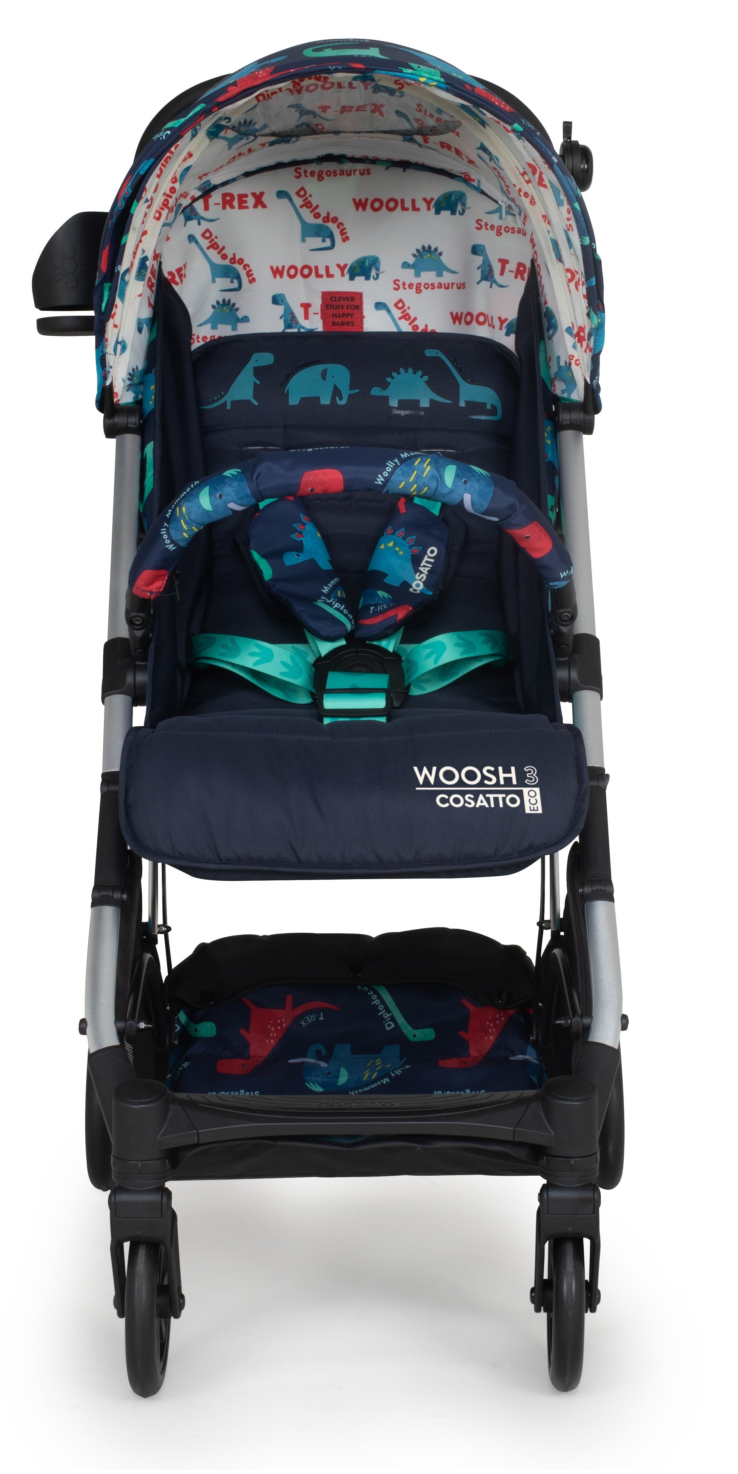 Детска количка Cosatto Woosh3 CT5055, D is for Dino --- BebeMama