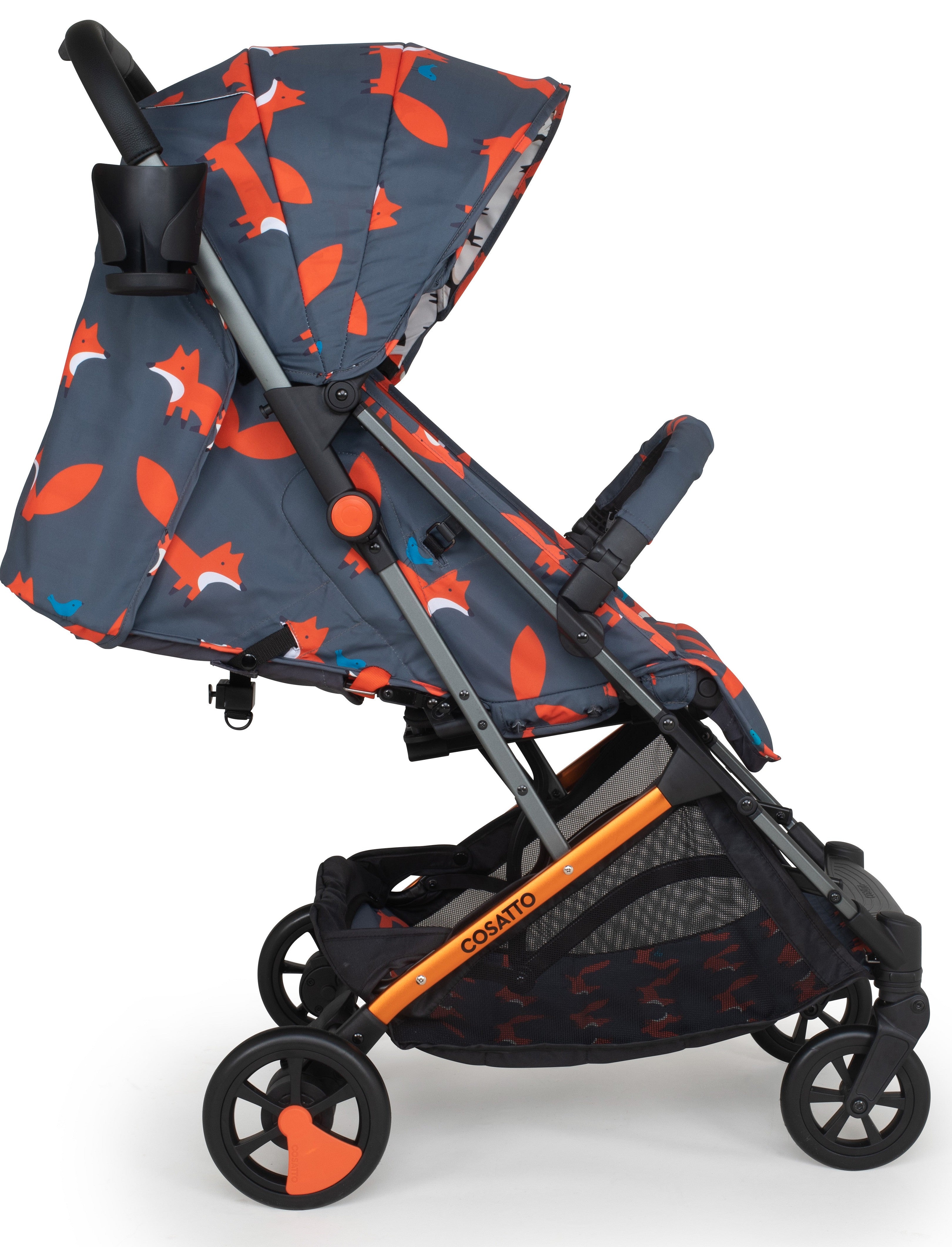 Детска количка Cosatto Woosh3 CT5056, Charcoal Mister Fox --- BebeMama