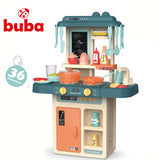 Детска Кухня Buba Home Kitchen, 36 Части, 889-169, Синя --- BebeMama