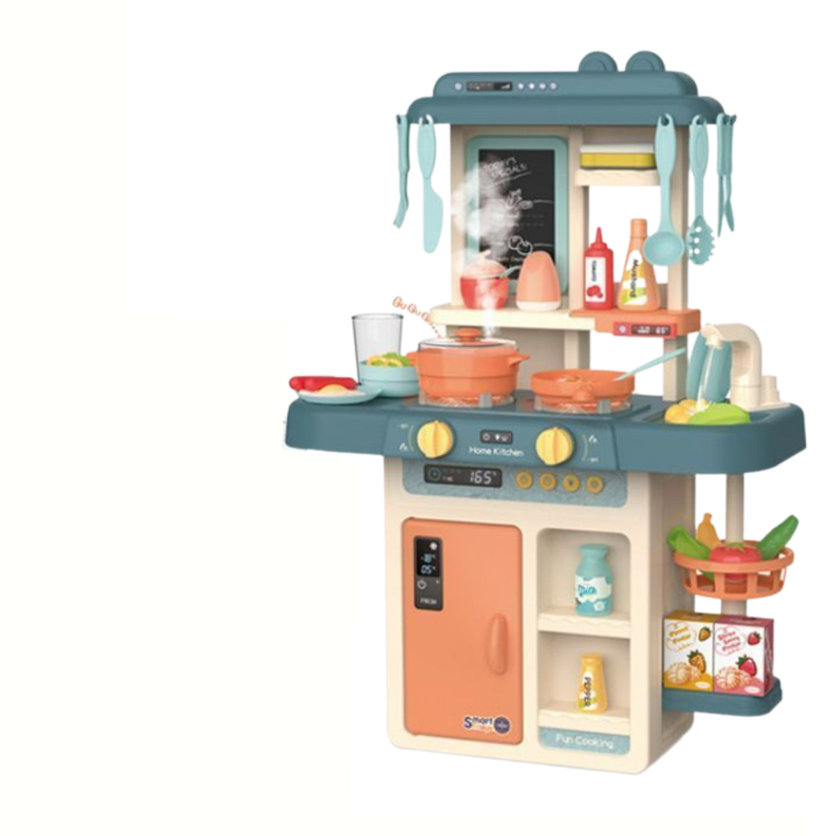 Детска Кухня Buba Home Kitchen, 42 Части, 889-167, Сива --- BebeMama