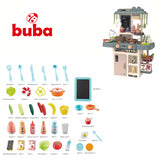 Детска Кухня Buba Home Kitchen, 42 Части, 889-187, Сива --- BebeMama