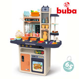 Детска Кухня Buba Home Kitchen, 65 Части, 889-161, Сива --- BebeMama