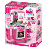 Детска кухня с реакция при докосване Buba 008-938 Розова - Кухни И Готварски Пособия - Buba - BebeMama