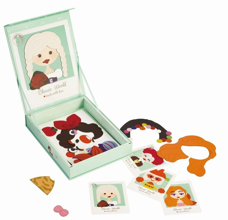 Детска Магнитна Игра С Момиче - Различни Професии - Магнити - Classic World - BebeMama