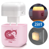 Детска Нощна Лампа 2В1 Reer Розова --- BebeMama