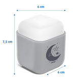 Детска Нощна Лампа 2В1 Reer Сива --- BebeMama