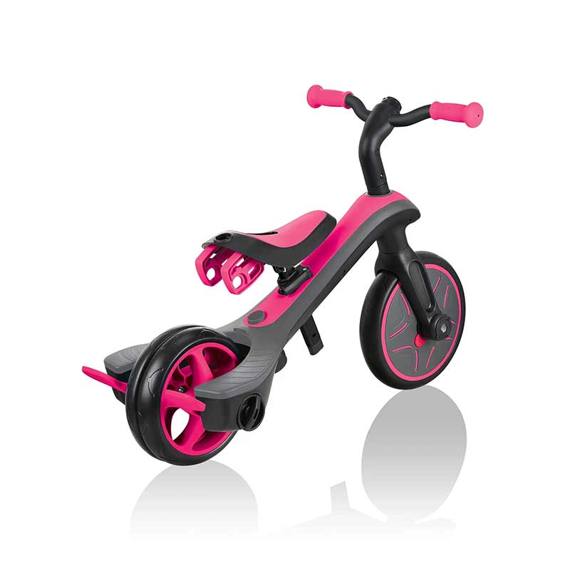 Детска Триколка 4 В 1 Globber Trike Explorer, Розова --- BebeMama