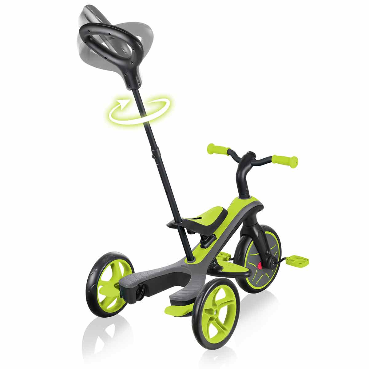 Детска Триколка 4 В 1 Globber Trike Explorer, Зелена --- BebeMama