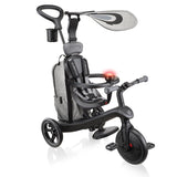 Детска Триколка Globber Explorer Trike 4 В 1 Deluxe Play – Черна - Триколки - Globber - BebeMama