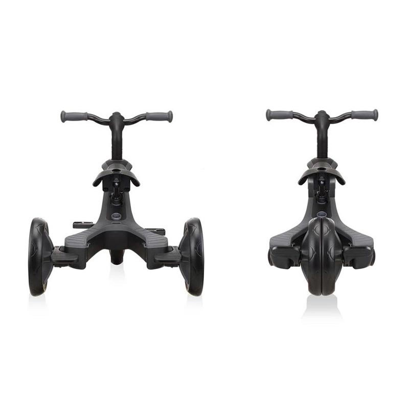 Детска Триколка Globber Explorer Trike 4 В 1 Deluxe Play – Черна --- BebeMama