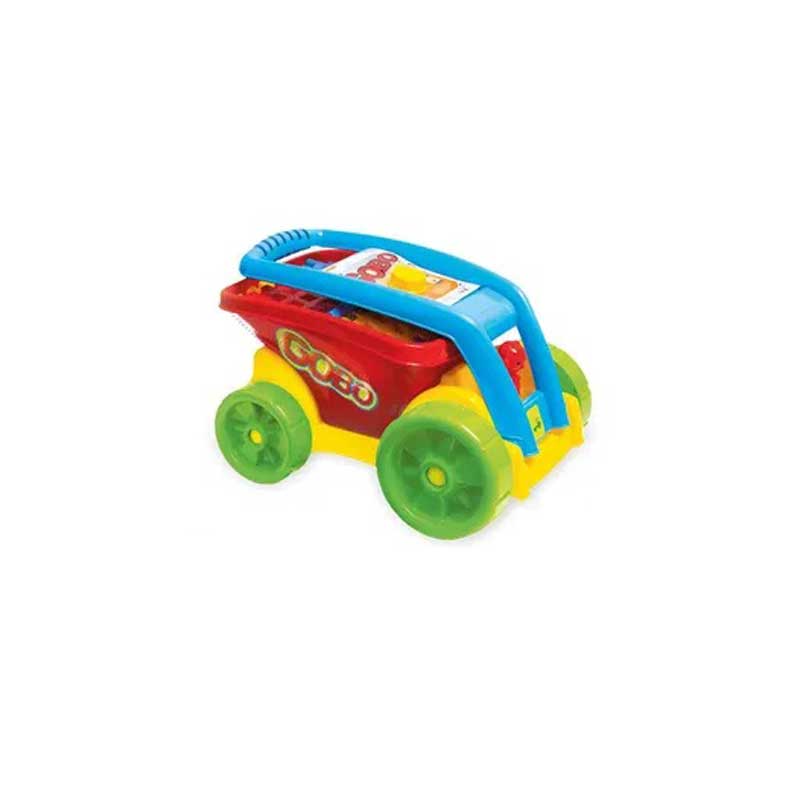 Детски Камион “Gobo“ С Комплект Вафлен Конструктор --- BebeMama