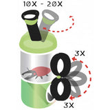 Детски Микроскоп За Тройно Наблюдение На Насекоми, Navir --- BebeMama