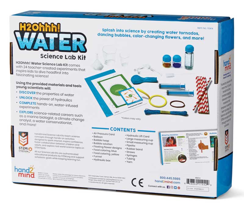 Детски Научен Комплект - 24 Опита С Вода --- BebeMama