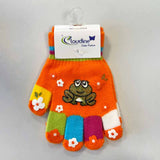 Детски Ръкавички Жабка, Оранжеви, 3-5 Год. - Шалове И Ръкавички - Clodine Italy - BebeMama