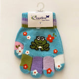 Детски Ръкавички Жабка, Сини, 3-5 Год. --- BebeMama