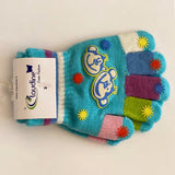 Детски Ръкавички Маймунка, Сини, 3-5 Год. - Шалове И Ръкавички - Clodine Italy - BebeMama