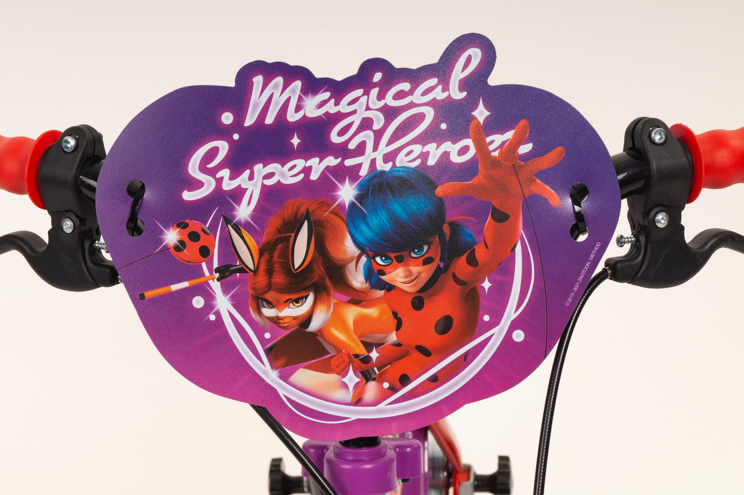 Детски Велосипед Toimsa 14",Miraculous 1458, Лилав --- BebeMama