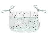 Кош За Памперси С Връзки Bear With Me Mint - Аксесоари За Стая - Kikkaboo - BebeMama