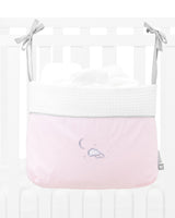 Кош За Памперси С Връзки Dream Big Pink --- BebeMama