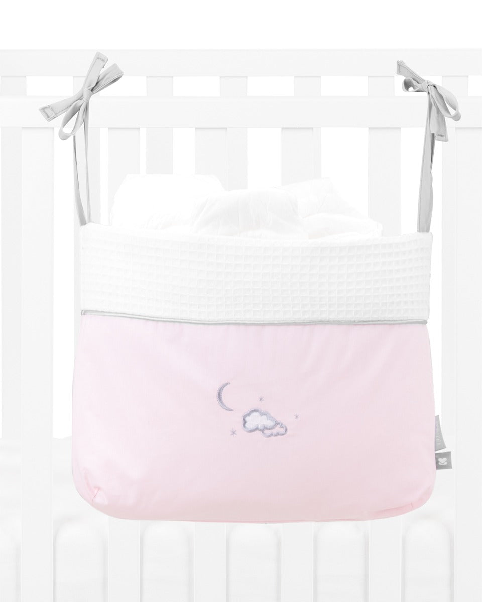 Кош За Памперси С Връзки Dream Big Pink --- BebeMama