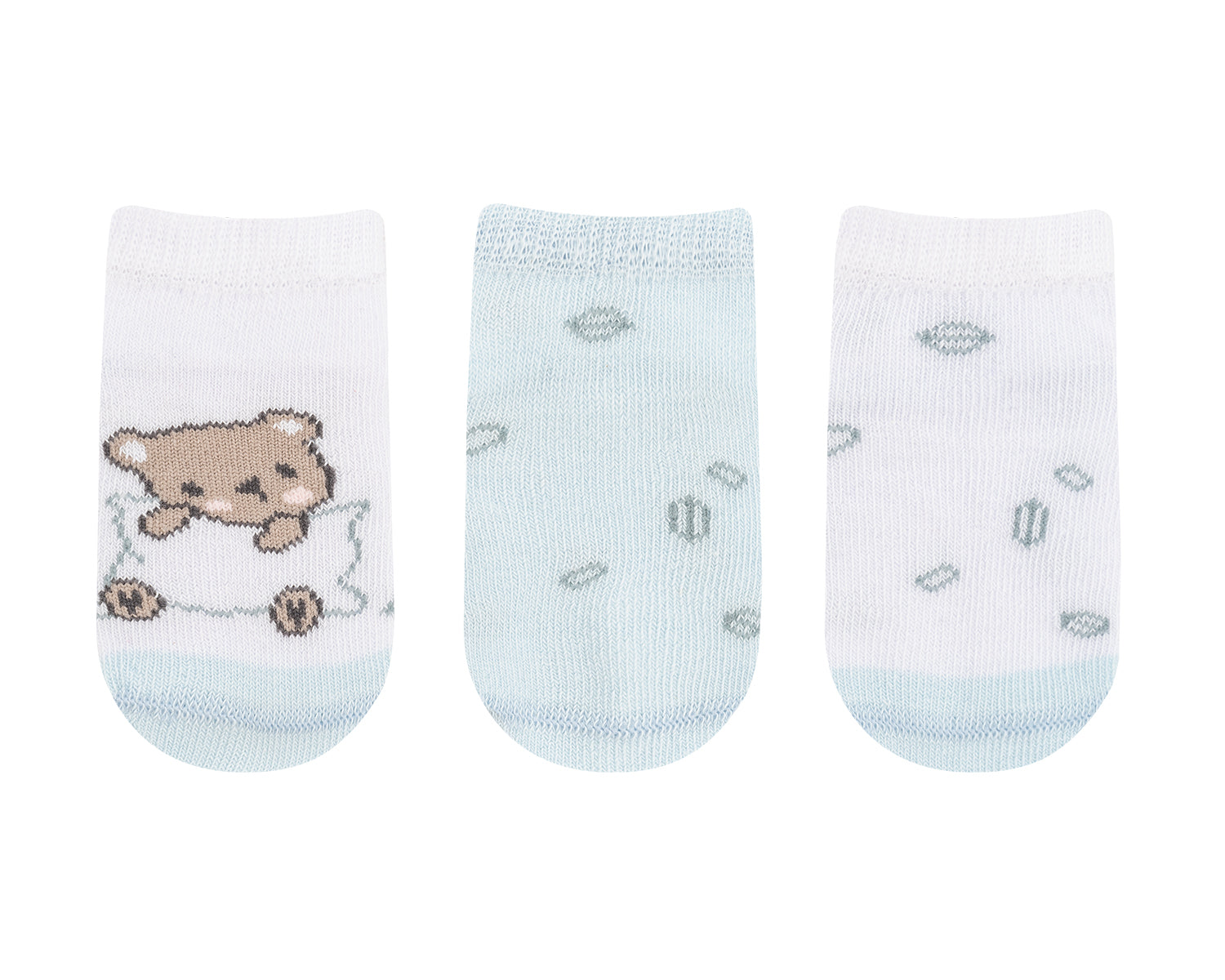 Бебешки летни чорапи Dream Big Blue 2-3г --- BebeMama