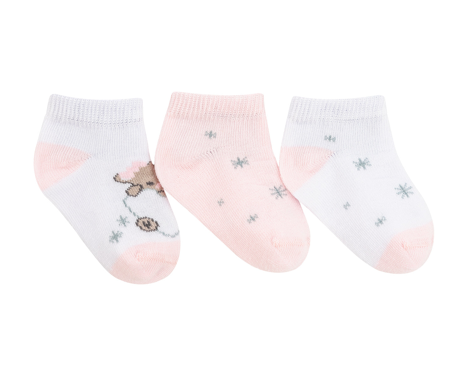 Бебешки летни чорапи Dream Big Pink 2-3г --- BebeMama