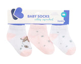 Бебешки летни чорапи Dream Big Pink 2-3г - Чорапки - Kikkaboo - BebeMama