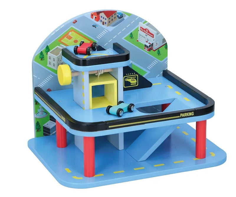 Дървен Гараж Marionette 26806 - Дървени Играчки - Marionette - BebeMama