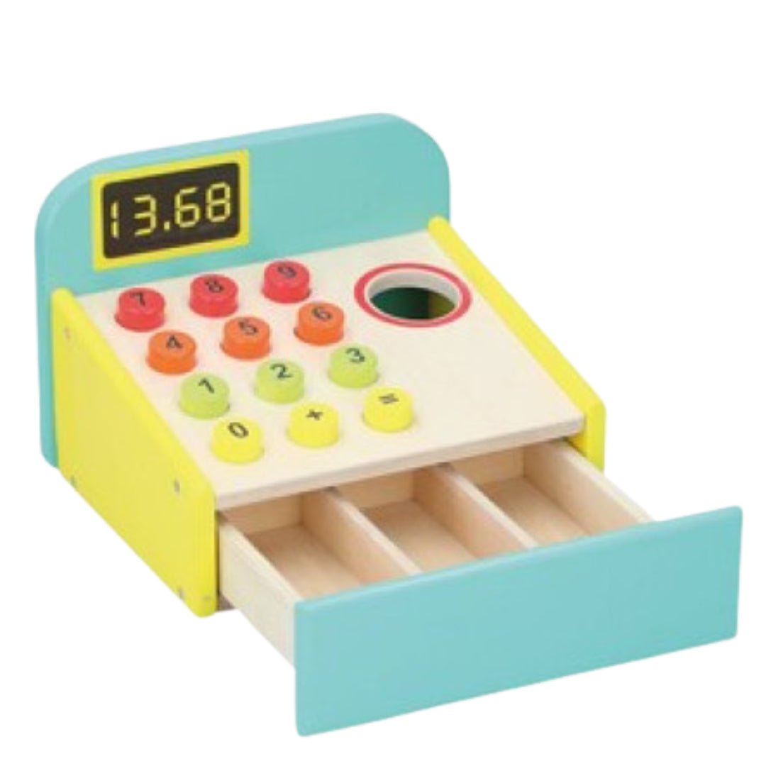 Дървен Касов Апарат Marionette С Аксесоари 26795 --- BebeMama